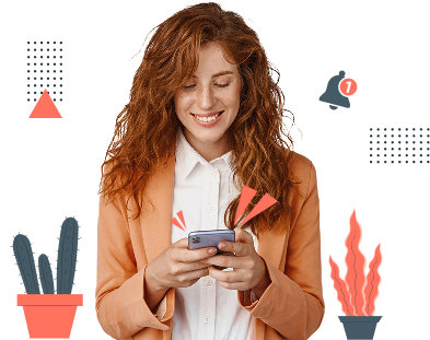 Jeune femme rousse