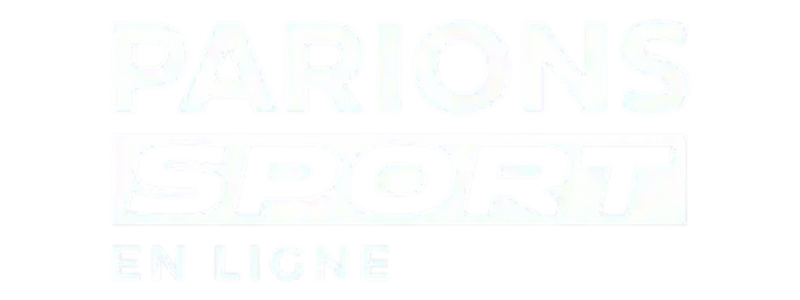 Logo Parions Sport blanc - parrainage MonCodeParrain