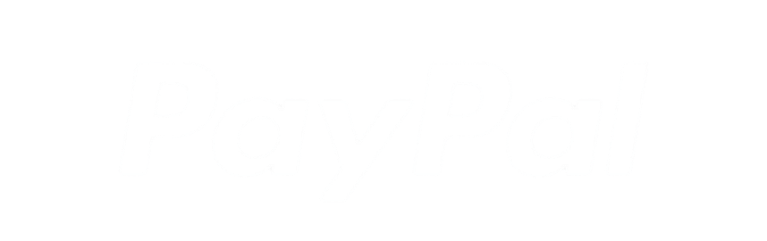 Logo PayPal blanc - parrainage MonCodeParrain