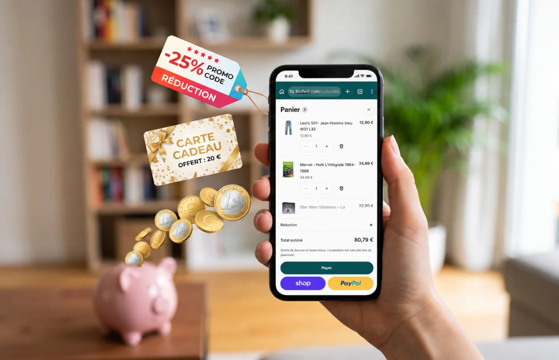 Cashback, code promo et bon d’achat : que peut-on vraiment cumuler ?